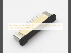 알린타 1.0mm Pitch 2-30Pin FPC 커넥터 상부 접촉 H2.0 FPC/FFC 용기 SMT 타입
