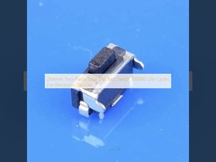 2X4mm 2개형 디프 타크트 스위치 전자 기기 100000 라이프 사이클